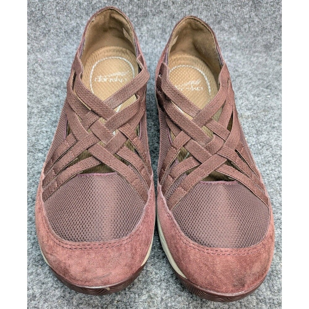 Dansko Balance Women's Size 40 Burgundy Leather Mary Jane Comfort Shoes